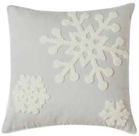 4Home Obliečka na vankúšik Happy winter sivá, 45 x 45 cm