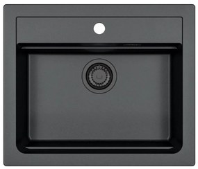 ALVEUS 1148162 - Kuchynský drez ATROX 59x50 cm granit/čierna
