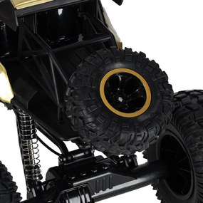KIK RC Rock Crawler auto na diaľkové ovládanie 1:8, 4x4, zlaté