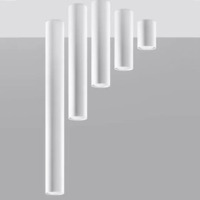 Sollux SL.0999 - Bodové svietidlo LAGOS 1xGU10/10W/230V 60 cm biela