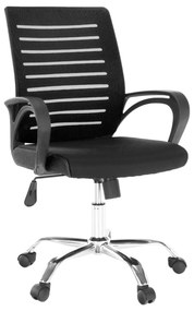 Kondela Kancelárska stolička, čierna, LIZBON NEW 93396
