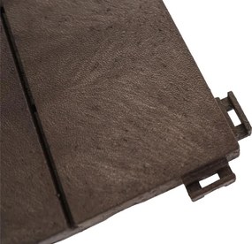 Gumová dlaždica STONE MOSAIC 30 x 30 cm, hnedá MHEU5100589