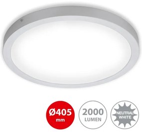Briloner 7143-414 - LED Stropné svietidlo FIRE LED/24,5W/230V 4000K