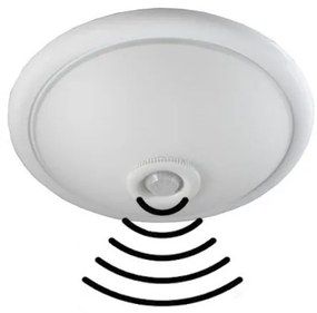 Stropné svietidlo so senzorom PLAFON 2xE27/80W/230V