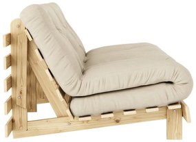 Béžová rozkladacia pohovka 160 cm Roots - Karup Design