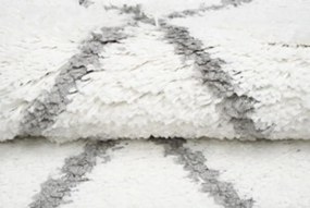 TA Koberec G931A KRÉMOVÁ/TMAVOSIVÁ BOHO Rozmer: 100x150 cm