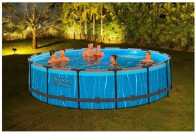Bestway Bazén Steel Pro Max, Ø 457 x 107 cm, sivá  (100385660)