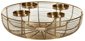 Eglo 427163 - Svietnik HAGONY pr. 36 cm zlatá EG427163