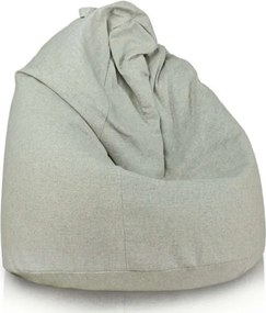 Sedací vak Premium svetlosivý