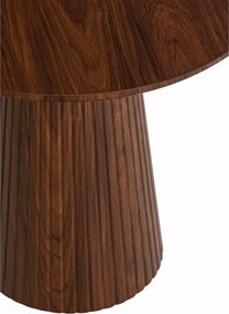 Okrúhly konferenčný stolík Stellis 60 cm - orech