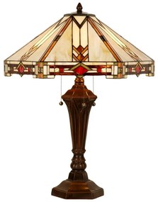 Stolná Tiffany lampa Ø50*75 NAOS