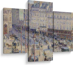 Obraz - Camille Pissarro, The Place du Havre, reprodukcia (90x60 cm)