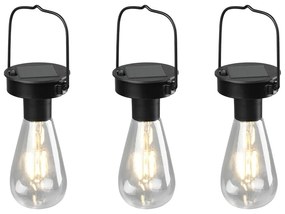 LED závesné solárne vonkajšie svietidlo ø 7 cm Campus - Trio