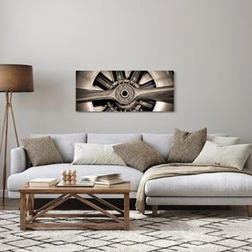 Obraz - Letecká vrtuľa (120x50 cm)