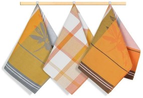 Bellatex Kuchynská utierka Oliva, 50 x 70 cm, set 3 ks