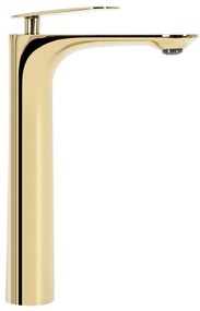 Umývadlová batéria vysoká Rea Berg zlatá