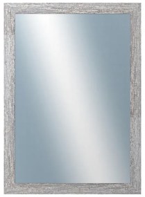 DANTIK - Zrkadlo v rámu, rozmer s rámom 50x70 cm z lišty RETRO šedá (2530)