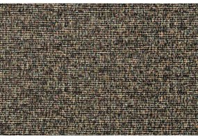 Hnedá lavica z textílie buklé Fern – Dutchbone