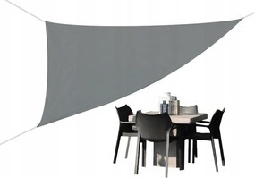 Garden Line SLNEČNÍK TROJUHOLNÍKOVÝ ŠEDÝ 3,6 X 3,6 X 3,6 M *0464