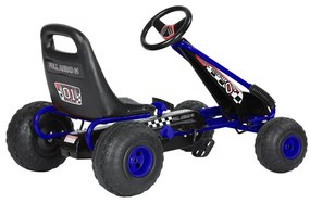 Šliapacia detská motokára, modrá