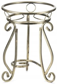 Stojan na kvety ARIEL 37 cm zlatý