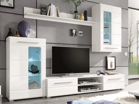 Obývacia stena Enrique, biela%