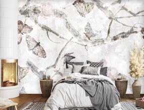 Gario Fototapeta Motýle akvarel Materiál: Vliesová, Rozmery: 250 x 175 cm