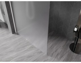 Mexen, Mexen Kioto-X sprchová stena 50 x 200 cm, matná 10 mm, biela - 800-050-101-20-30-X