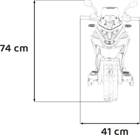 Ramiz Motocykel Honda NC750X Žltá