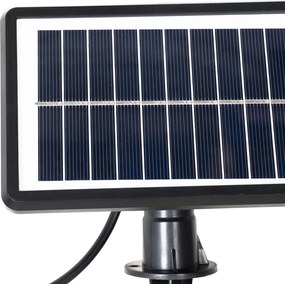 Vonkajšie svetelné reťazce 10m vrátane LED 10 svetiel RGBW solárne - Russell