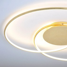 Stropné LED svietidlo Joline zlaté 74 cn