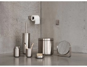 WC kefa z nehrdzavejúcej ocele v matne striebornej farbe Ume – Zone