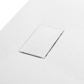 Cerano Gusto, obdĺžniková sprchová vanička 150x70x3 cm z minerálneho kompozitu, biela, CER-CER-414620