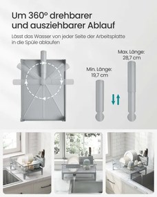 Odkvapkávač na riad KCS550G01