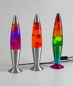 Rabalux 76107 dekoratívna lávová stolná LED lampa Lollipop3, oranžová