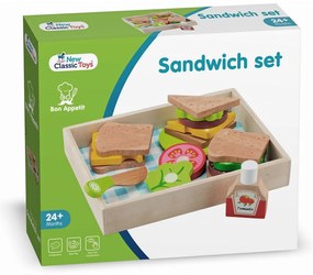 Box na obed a piknik - drevené potraviny