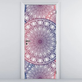 Fototapeta na dvere - Mandaly (95x205cm)
