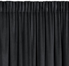 ZATEMŇOVACÍ ZÁVES NA PÁSKE CARLI 140X250 CM ČIERNA
