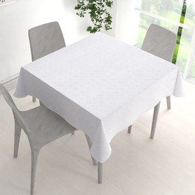 Biante Teflónový štvorcový obrus Milano TF-094 - biely 110x110 cm