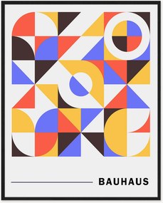 Nástenná dekorácia v ráme Retro Moderns Bauhaus Poster