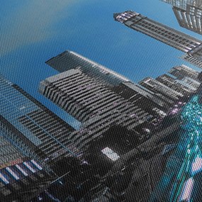 Obraz nočného mesta (90x60 cm)