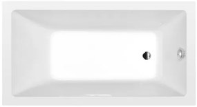 Polysan Noemi obdĺžniková vaňa 150x80 cm akrylát ľavá aj pravá 71727