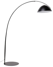 Flip stojacia lampa čierna 220 cm