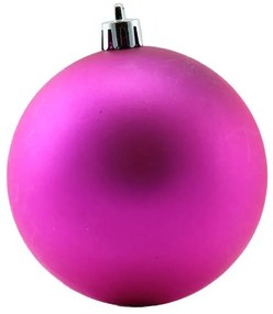 DECOLED Plastové gule, d. 10 cm, ružové, 6x matné