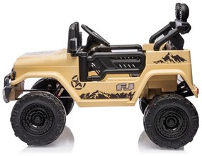 Elektrické autíčko Toyota FJ Cruiser khaki