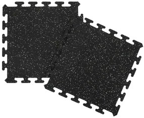 Multy Home Gumová dlaždica FITNESS TILE 50 x 50 cm, čierna