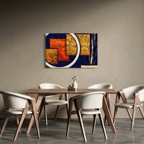 Obraz abstrakcie (90x60 cm)