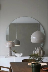 Sivobéžová stolová lampa s kovovým tienidlom (výška 38 cm) Verbera – Markslöjd