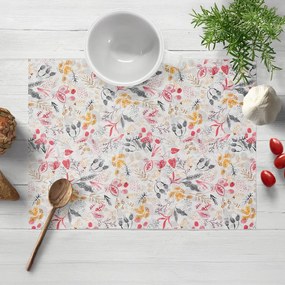 Biante Dekoračné prestieranie na stôl PML-087 Červeno-oranžové lístky 30x40 cm