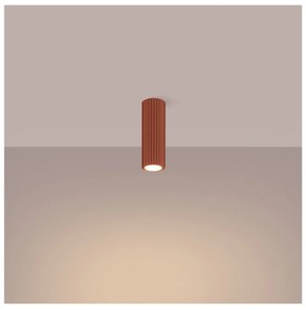 Bodové svietidlo v tehlovej farbe Gleam – Sollux